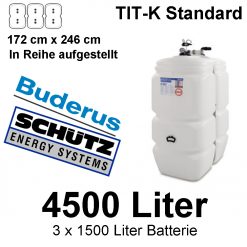 4500 Liter Öltanks doppelwandig