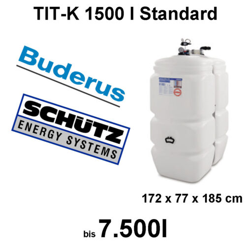 Buderus Schütz TIT-K 1500 l Standard